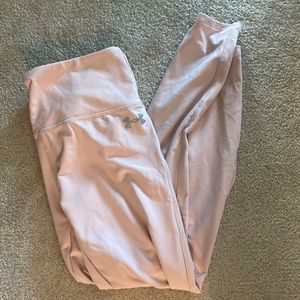 Pink UnderArmor leggings